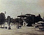1915 circa-Padova-Il torrione Codalunga con la tettoia del teatro estivo della rotonda.In primo piano a sinistra la colonna Massimiliana.